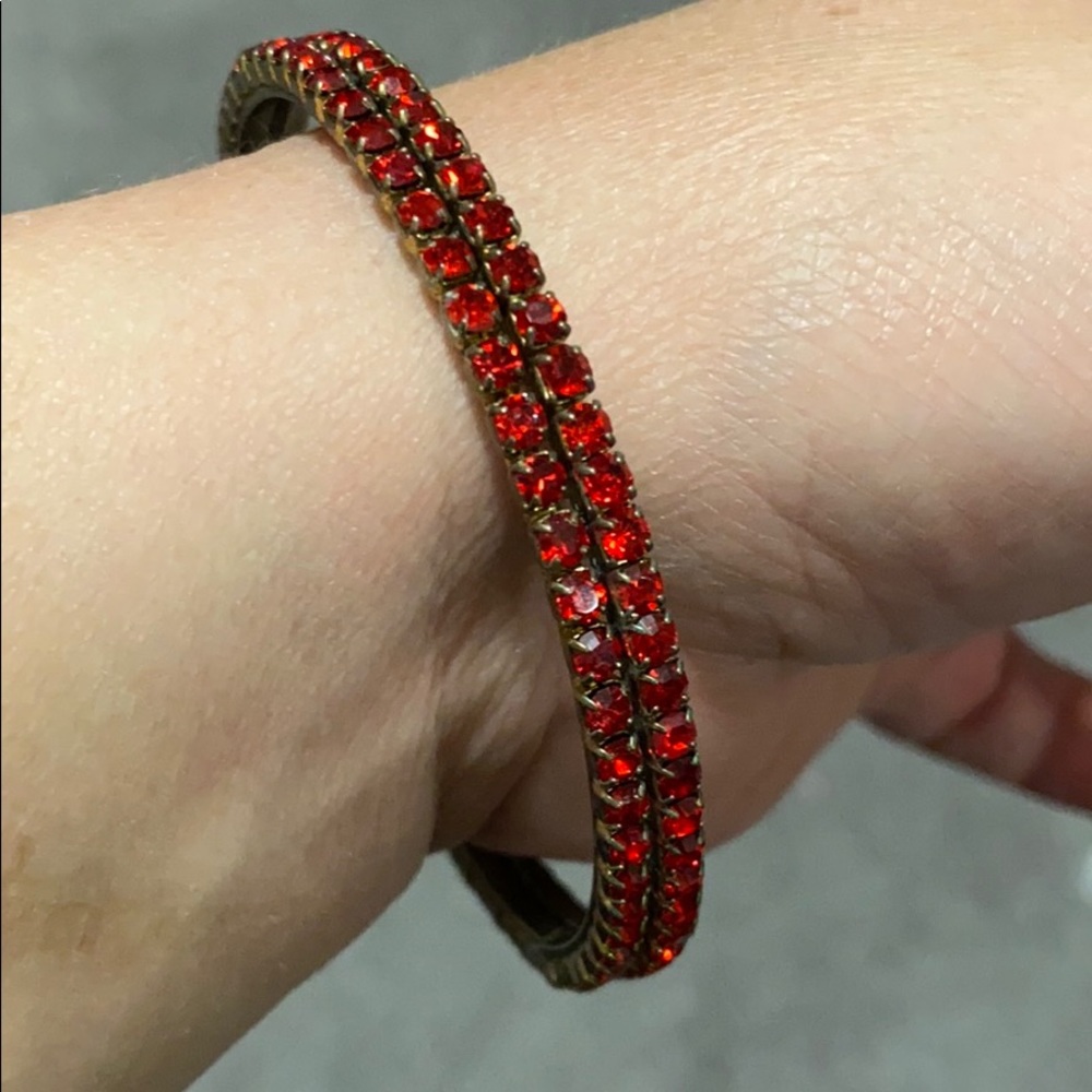 2 red bangles - Picture 2 of 5